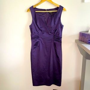 Adrianna Papell special occasion purple dress size 8